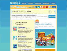 Tablet Screenshot of freeflys.com